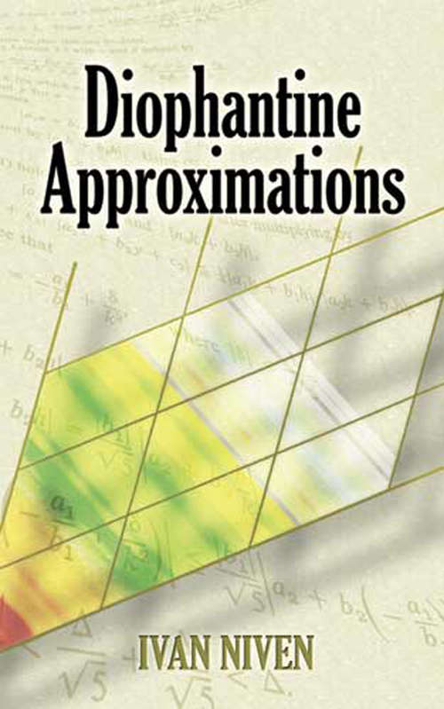 Book cover of Diophantine Approximations (Dover Books on Mathematics)