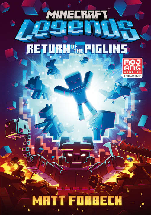 Book cover of Minecraft Legends Return Of The Piglins