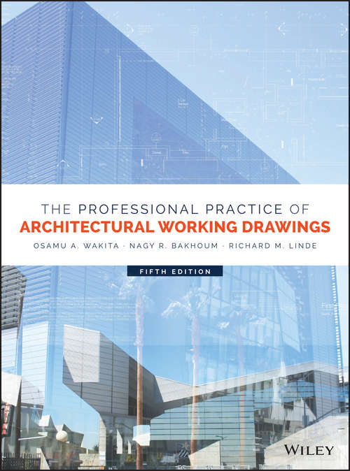 Book cover of The Professional Practice of Architectural Working Drawings (5)