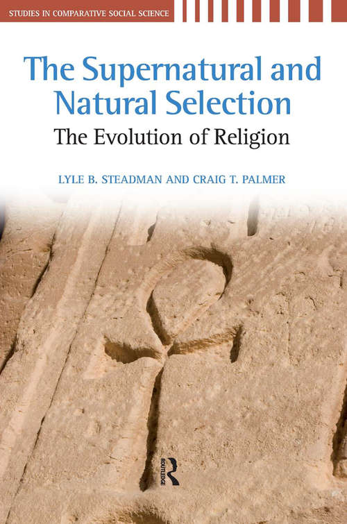 Book cover of Supernatural and Natural Selection: Religion and Evolutionary Success