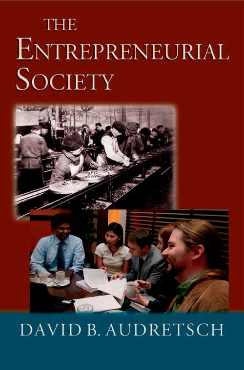 Book cover of The Entrepreneurial Society