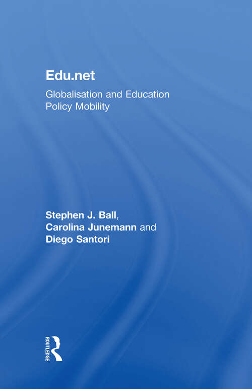 Book cover of Edu.net: Globalisation and Education Policy Mobility