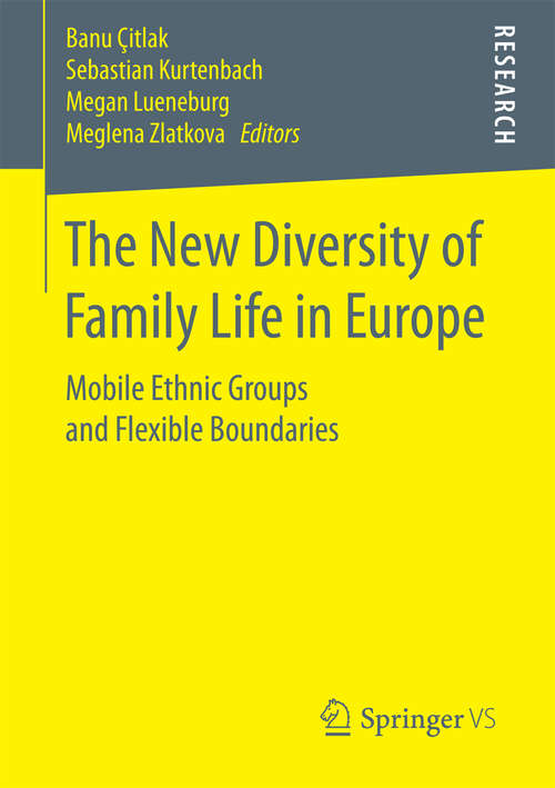 Book cover of The New Diversity of Family Life in Europe: Mobile Ethnic Groups and Flexible Boundaries