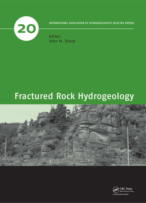 Book cover of Fractured Rock Hydrogeology