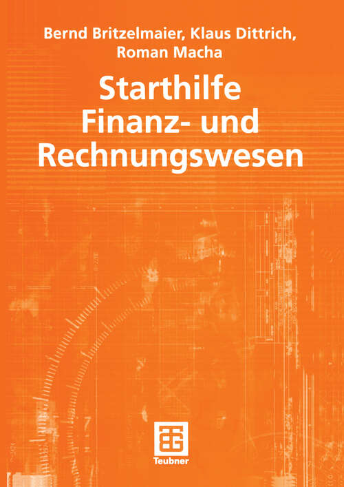 Book cover of Starthilfe Finanz- und Rechnungswesen (2003)