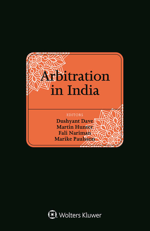 Book cover of Arbitration in India