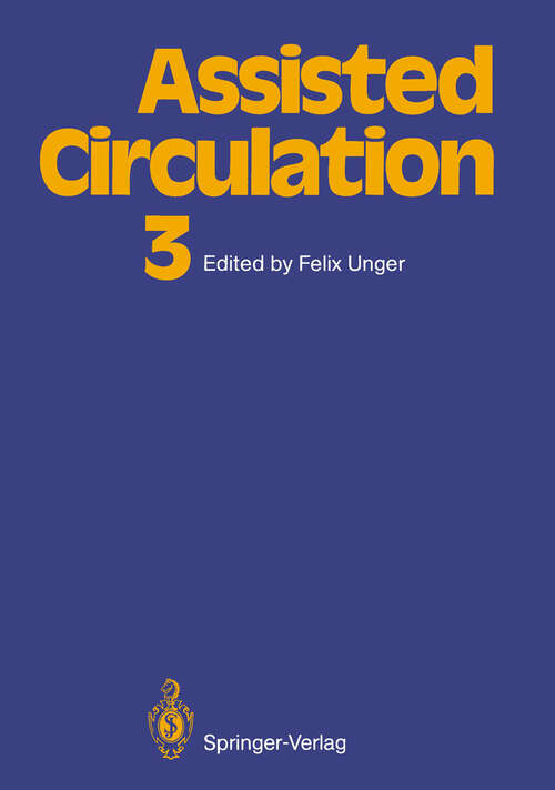 Book cover of Assisted Circulation 3 (1989)