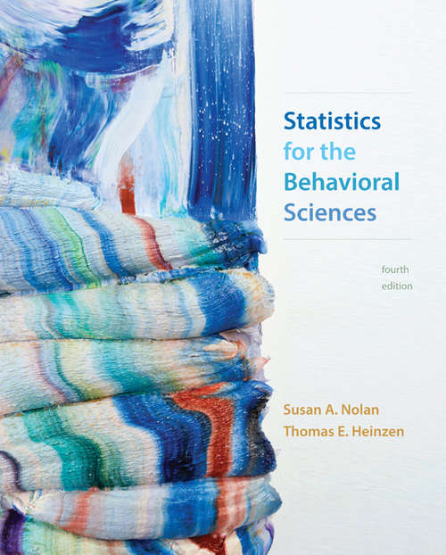 Book cover of Statistics for the Behavioral Sciences (4th ed. 2017)