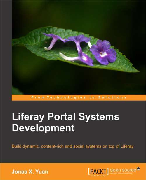 Book cover of Liferay Portal Systems Development