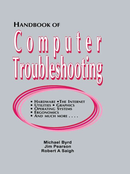 Book cover of Handbook of Computer Troubleshooting