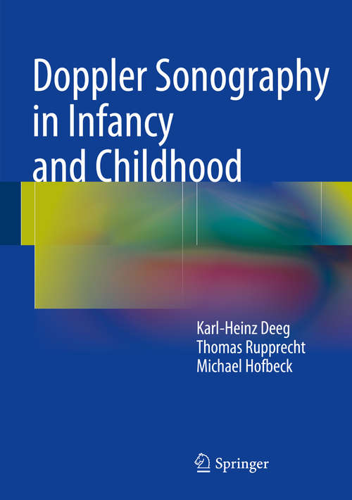 Book cover of Doppler Sonography in Infancy and Childhood (2015)