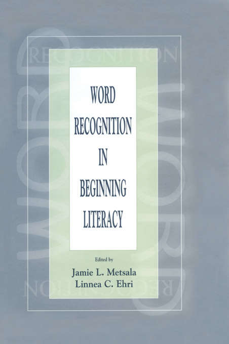 Book cover of Word Recognition in Beginning Literacy