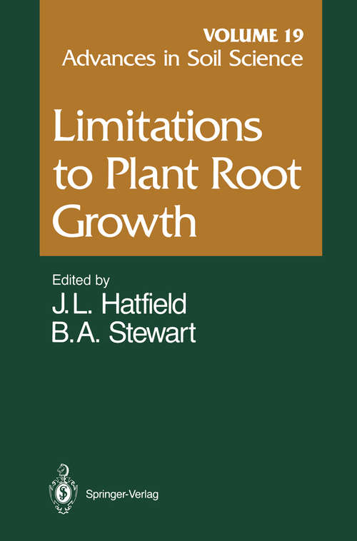 Book cover of Limitations to Plant Root Growth (1992) (Advances in Soil Science #19)