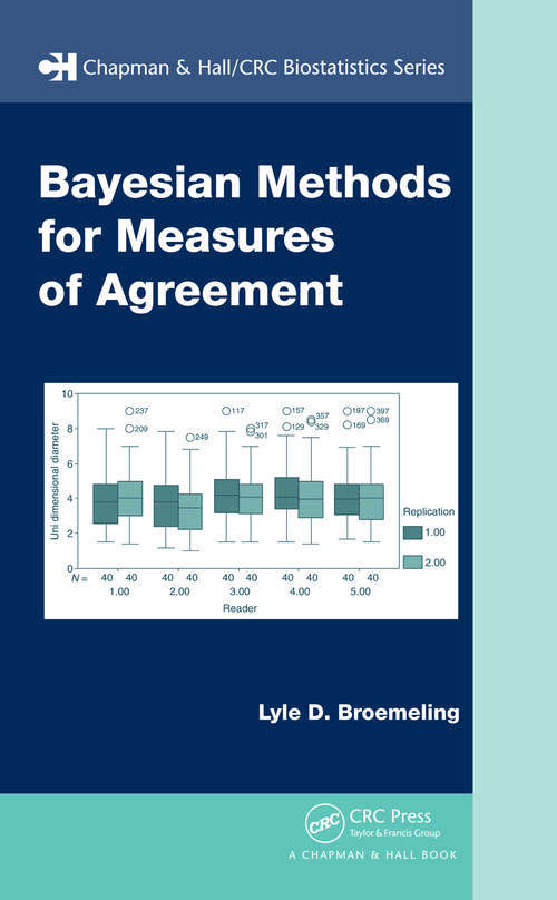 Book cover of Bayesian Methods for Measures of Agreement