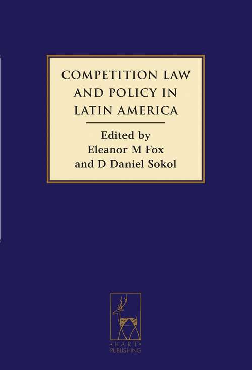 Book cover of Competition Law and Policy in Latin America