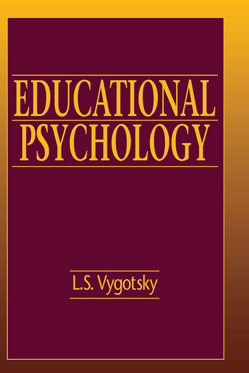 Book cover of Educational Psychology