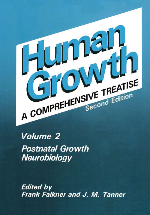 Book cover of Postnatal Growth Neurobiology (2nd ed. 1986) (Human Growth Ser.)