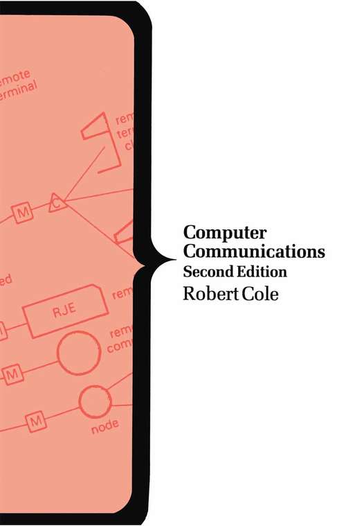 Book cover of Computer Communications: (pdf) (2nd ed. 1986) (Computer Science Ser.)