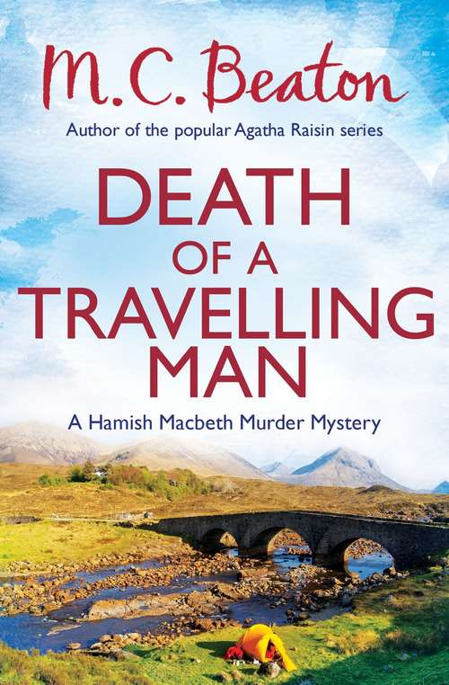 Book cover of Death of a Travelling Man (Hamish Macbeth #51)