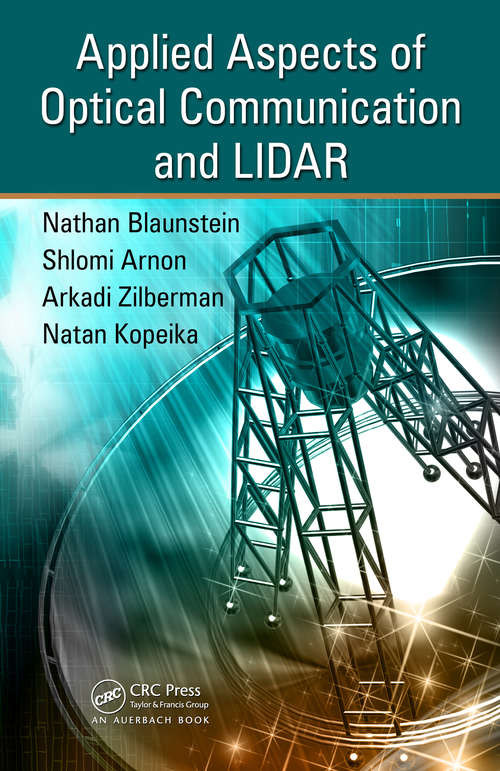 Book cover of Applied Aspects of Optical Communication and LIDAR