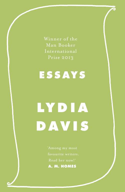 Book cover of Essays: Reading And Writing (Essays Ser.)