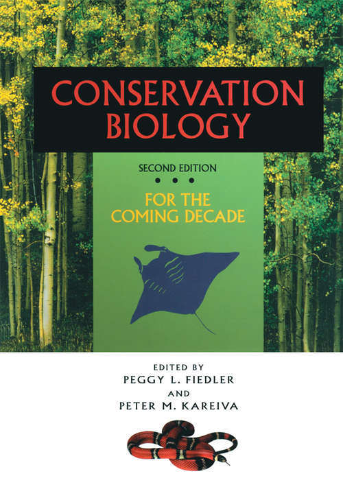 Book cover of Conservation Biology: For the Coming Decade (2nd ed. 1998)