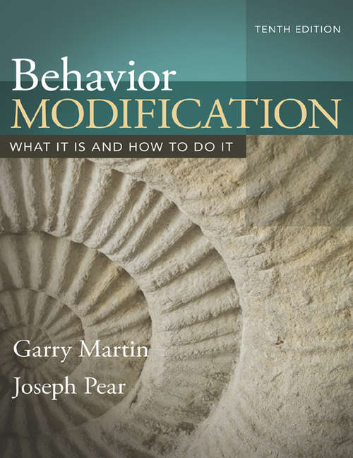 Book cover of Behavior Modification: What It Is and How To Do It