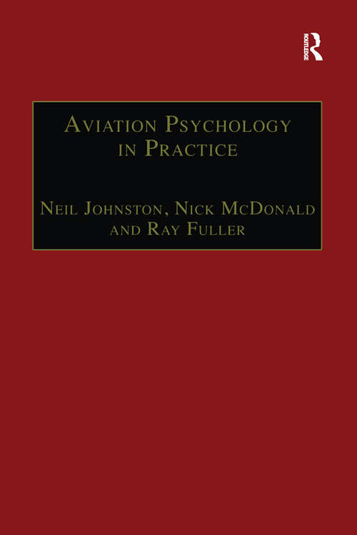 Book cover of Aviation Psychology in Practice