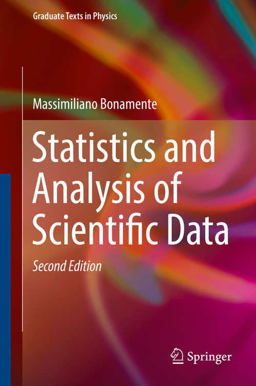 Book cover of Statistics and Analysis of Scientific Data (Graduate Texts in Physics)