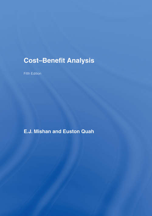 Book cover of Cost-Benefit Analysis