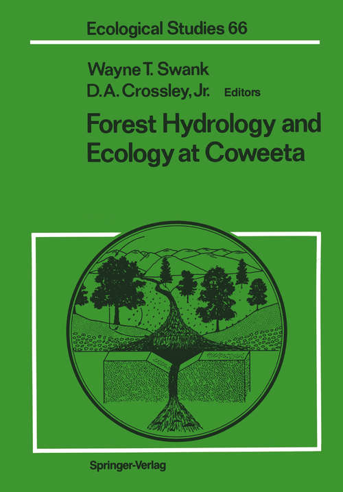 Book cover of Forest Hydrology and Ecology at Coweeta (1988) (Ecological Studies #66)