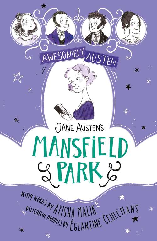 Book cover of Jane Austen's Mansfield Park (Awesomely Austen - Illustrated and Retold)