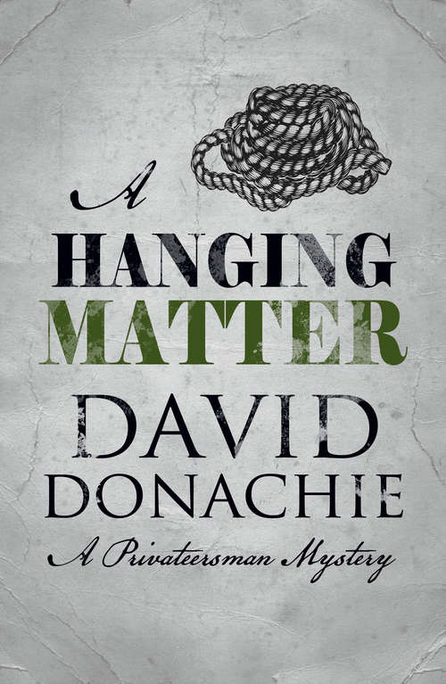 Book cover of A Hanging Matter (Privateersman #3)