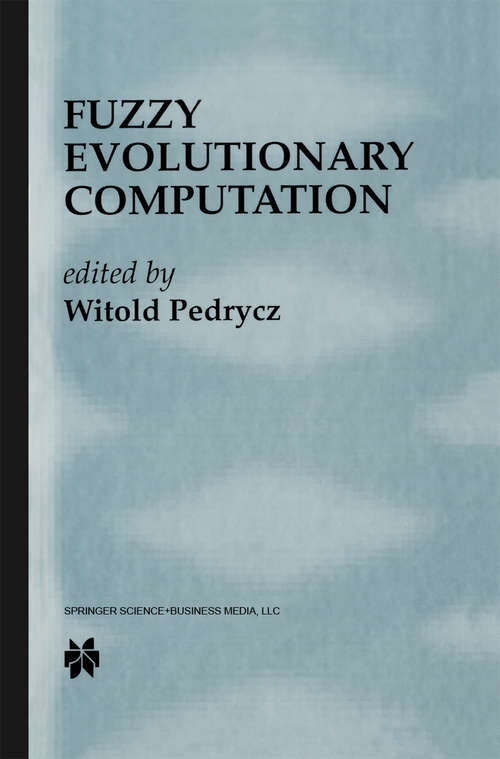 Book cover of Fuzzy Evolutionary Computation (1997)