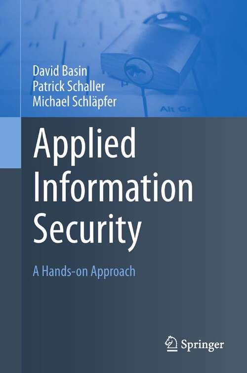 Book cover of Applied Information Security: A Hands-on Approach (2011)