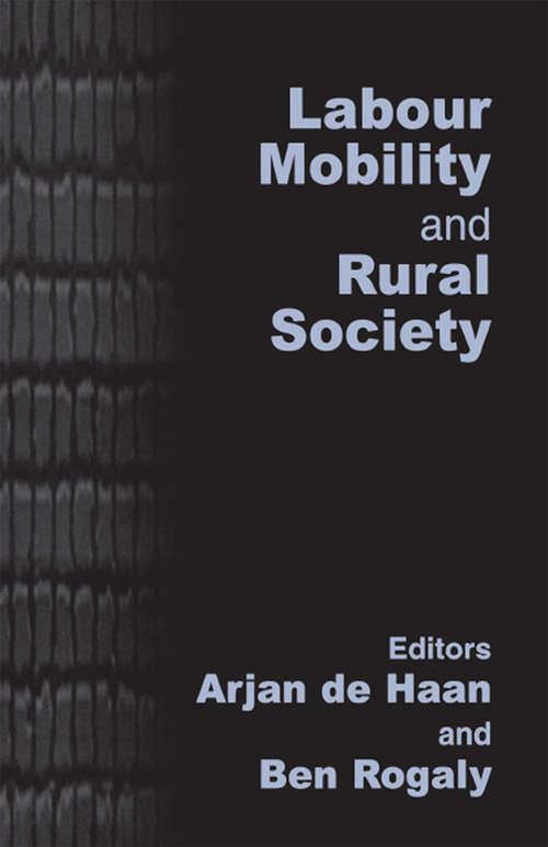 Book cover of Labour Mobility and Rural Society