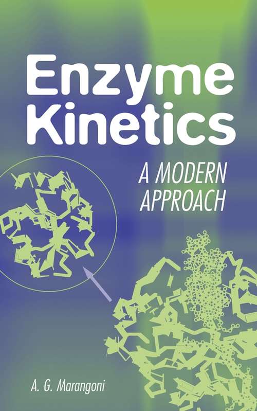 Book cover of Enzyme Kinetics: A Modern Approach