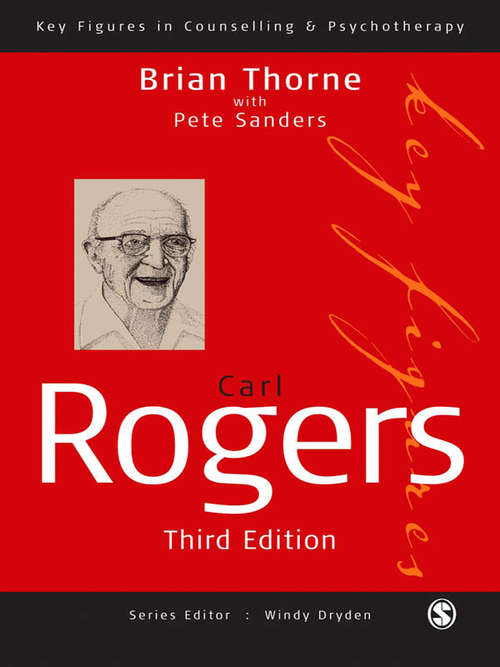 Book cover of Carl Rogers (3rd edition)