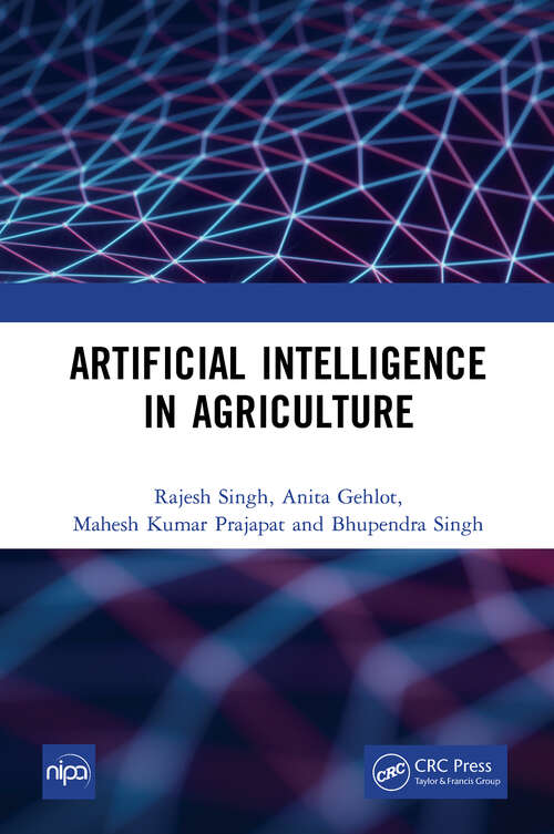 Book cover of Artificial Intelligence in Agriculture