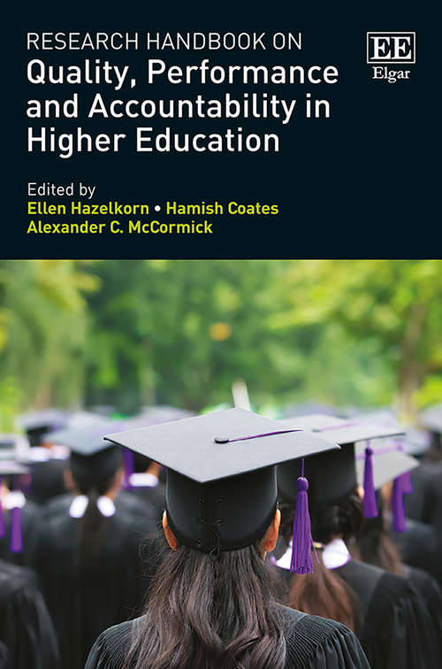 Book cover of Research Handbook on Quality, Performance and Accountability in Higher Education