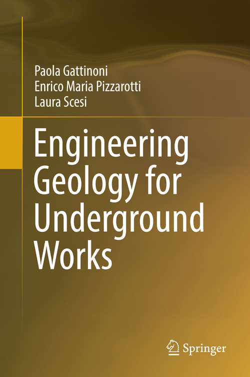 Book cover of Engineering Geology for Underground Works (2014)