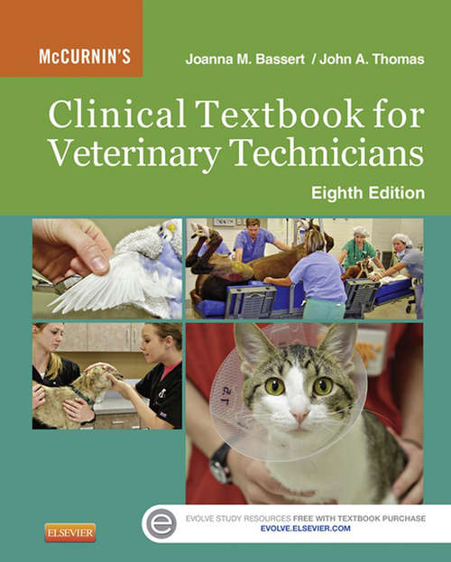 Book cover of McCurnin's Clinical Textbook for Veterinary Technicians - E-Book