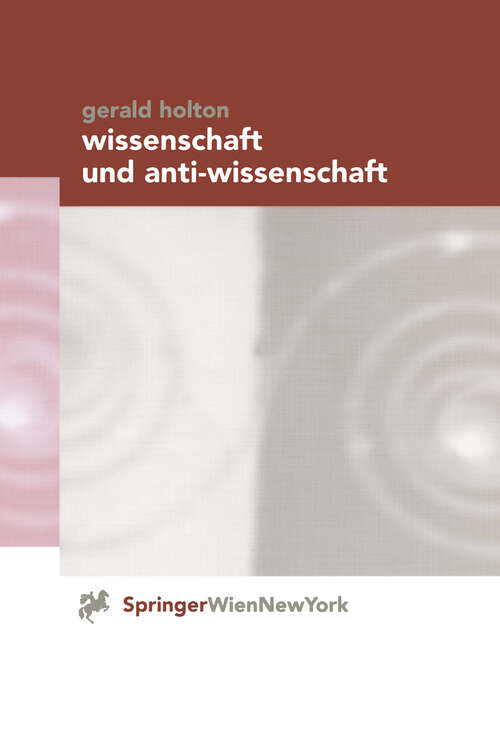 Book cover of Wissenschaft und Anti-Wissenschaft (2000)