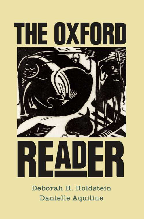 Book cover of The Oxford Reader