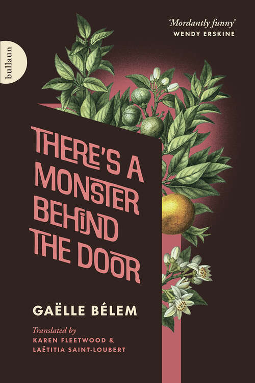 Book cover of There’s a Monster Behind the Door