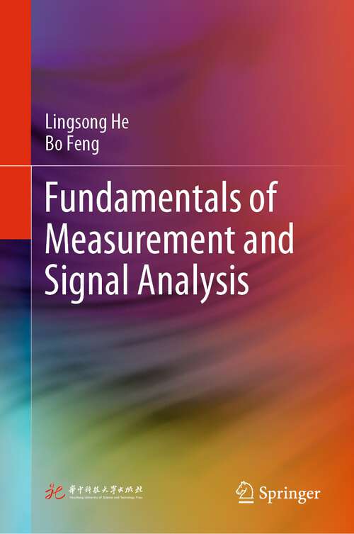 Book cover of Fundamentals of Measurement and Signal Analysis (1st ed. 2022)