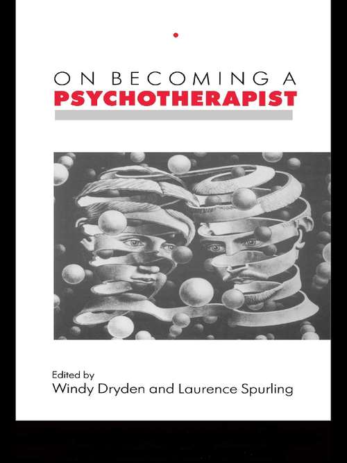 Book cover of On Becoming a Psychotherapist