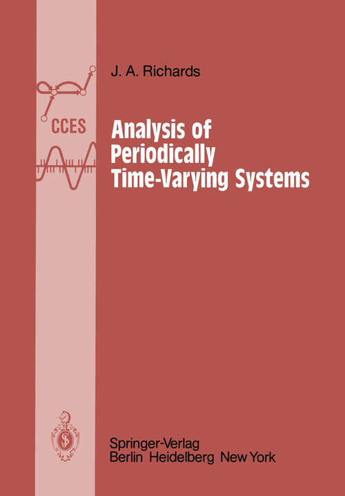 Book cover of Analysis of Periodically Time-Varying Systems (1983) (Communications and Control Engineering)