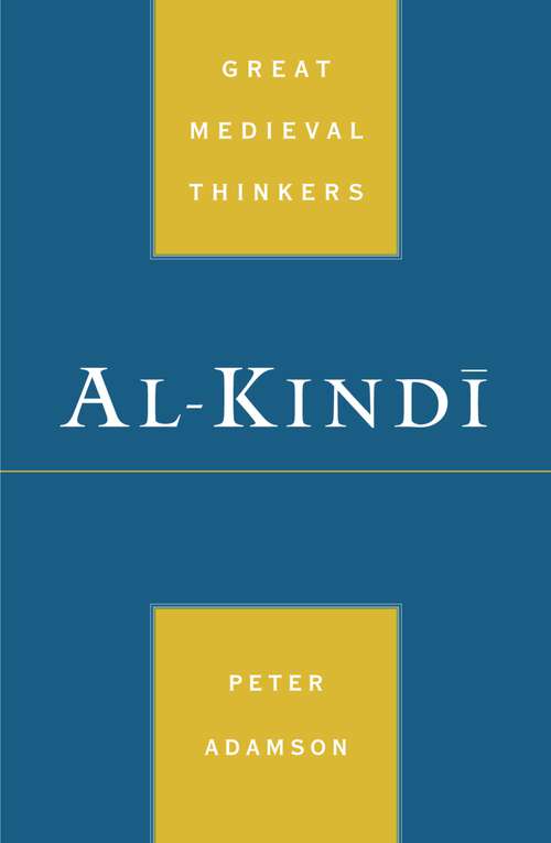 Book cover of Al-Kindi (Great Medieval Thinkers)