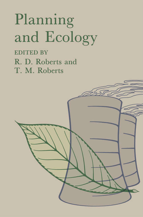 Book cover of Planning and Ecology (1984)